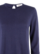 Sara 3/4 Sleeve Top Navy