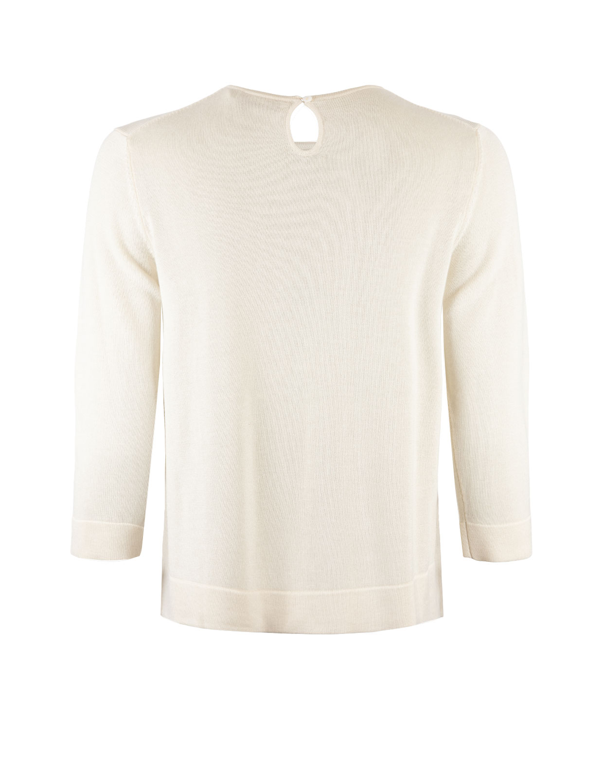 Sara 3/4 Sleeve Top Ivory