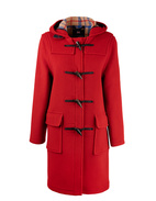 Women's Original Duffle Coat Red/Thomas Stl 10