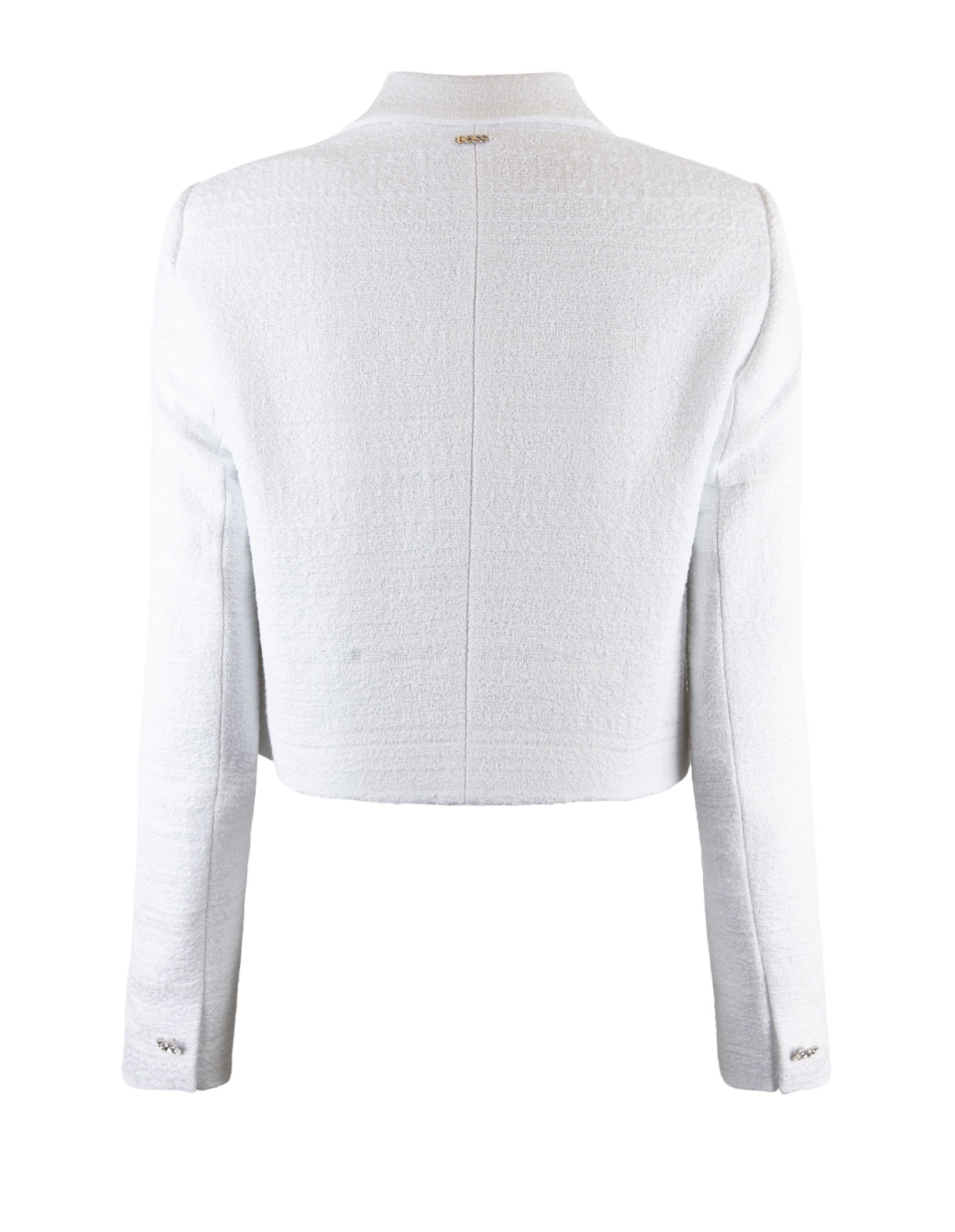 Jappa Boucle Jkt Open White