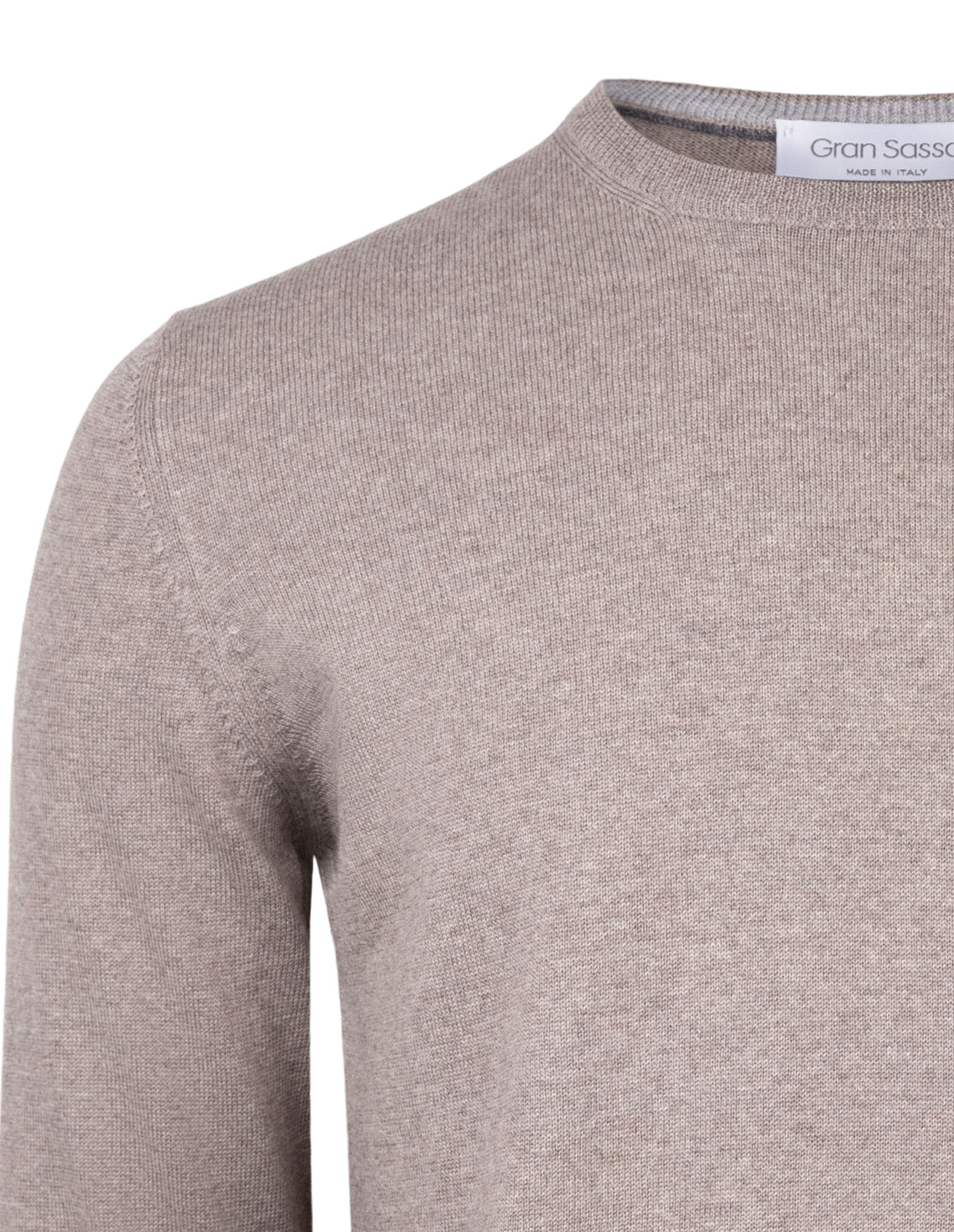 Fashion Fit Crew Neck Merino Pullover Hazel Stl 54