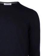 Fashion Fit Crew Neck Merino Pullover Navy Stl 48