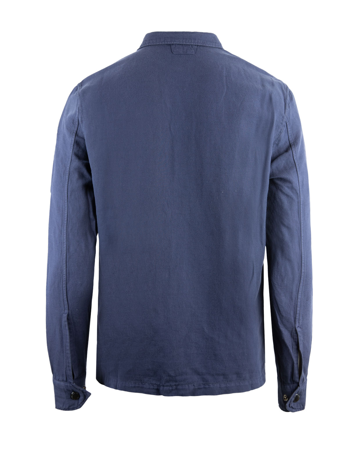 Linen Blend Shirt Navy
