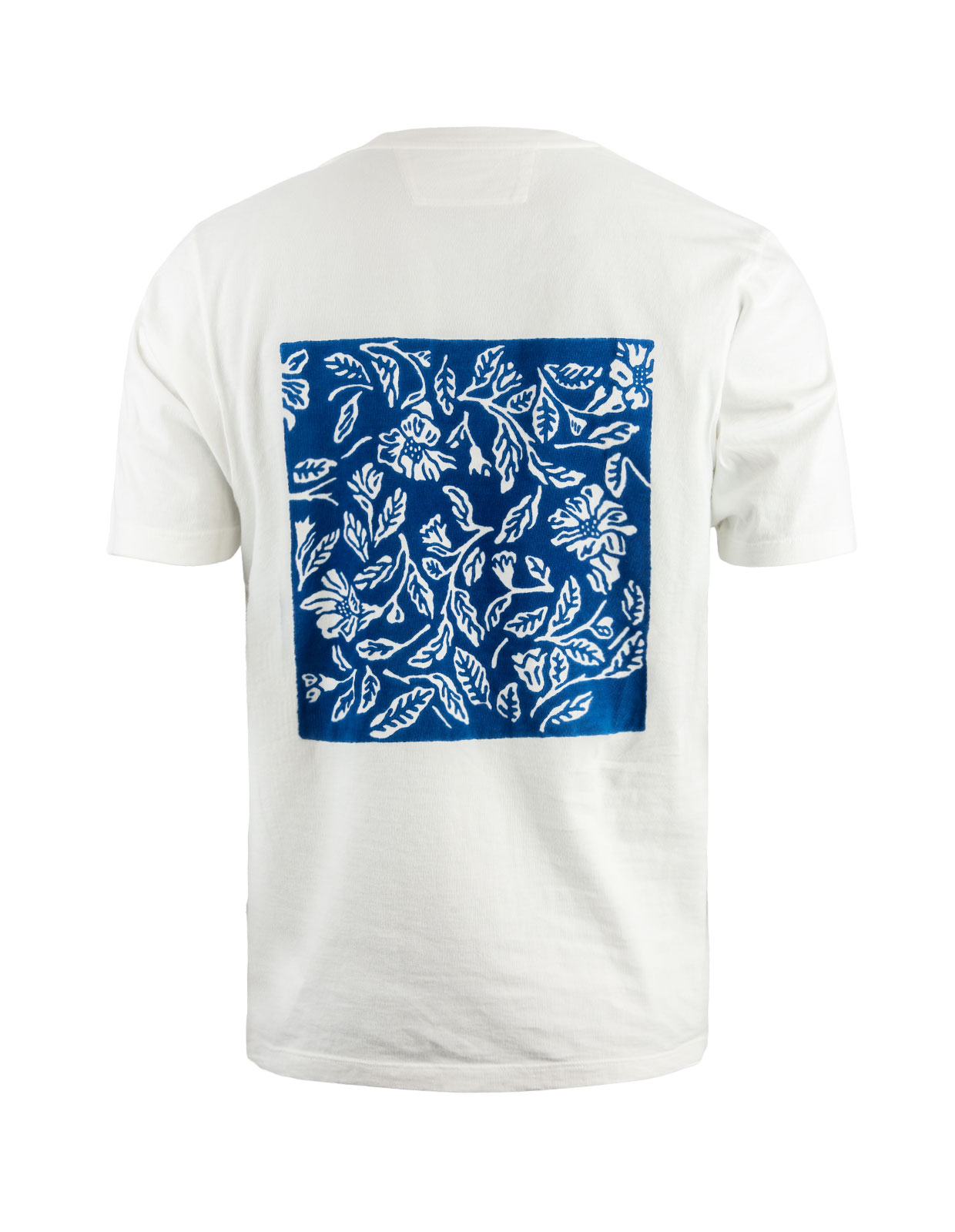 Printed T-Shirt White/Rust