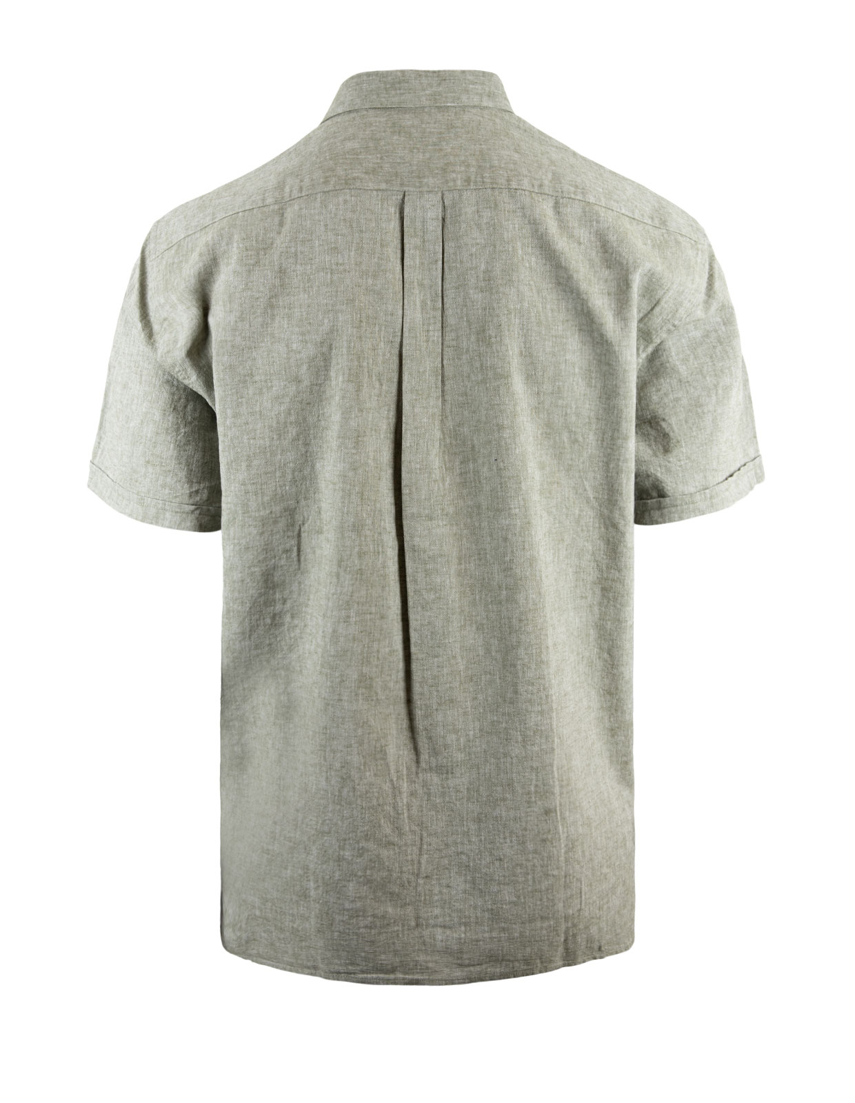 Nelson Kortärmad Skjorta Olivgrön