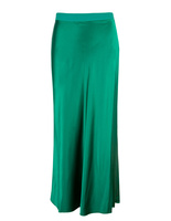 Hana Silk Skirt Emerald Green