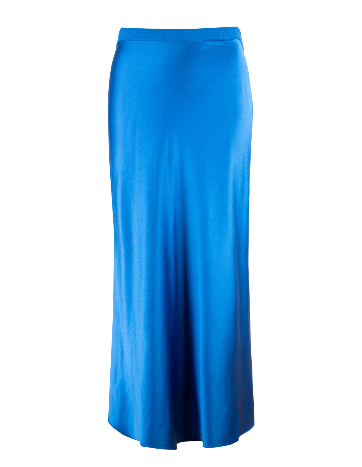 Hana Silk Skirt Kobolt Blue