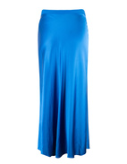 Hana Silk Skirt Kobolt Blue
