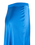 Hana Silk Skirt Kobolt Blue