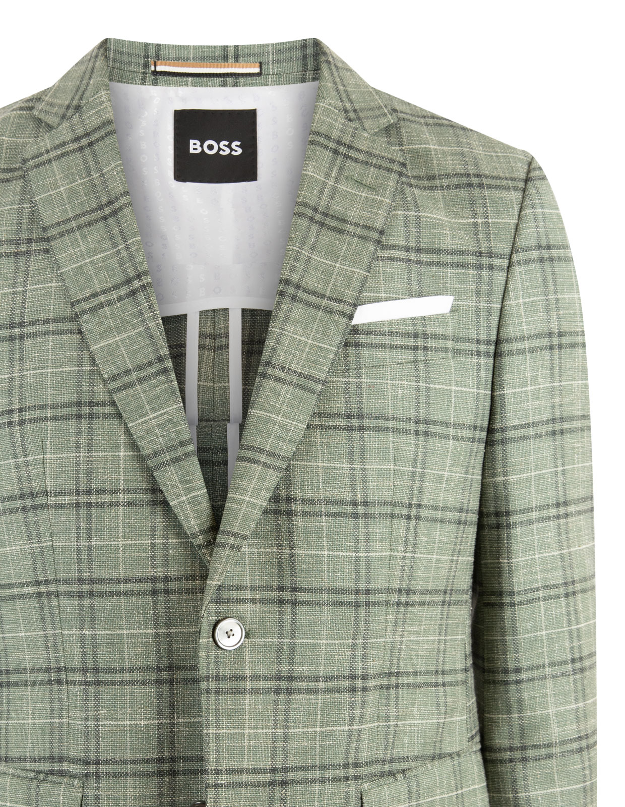 H-Hutson Blazer Open Green