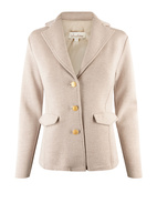 Svea Merino Knit Jacket Beige Stl XS