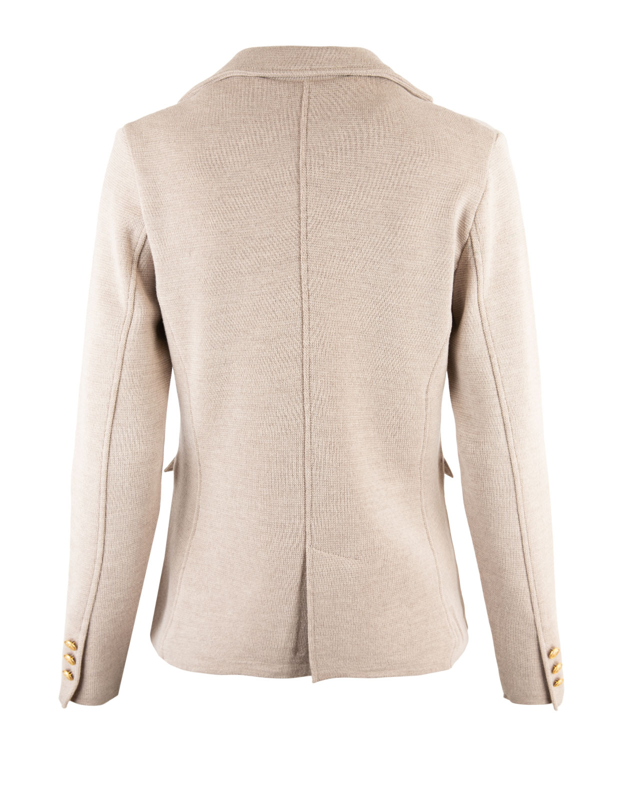 Svea Merino Knit Jacket Beige