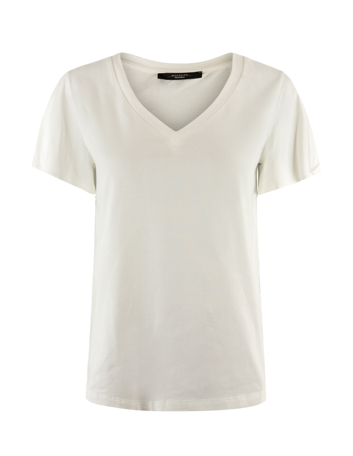 Multie V-Neck T-Shirt White