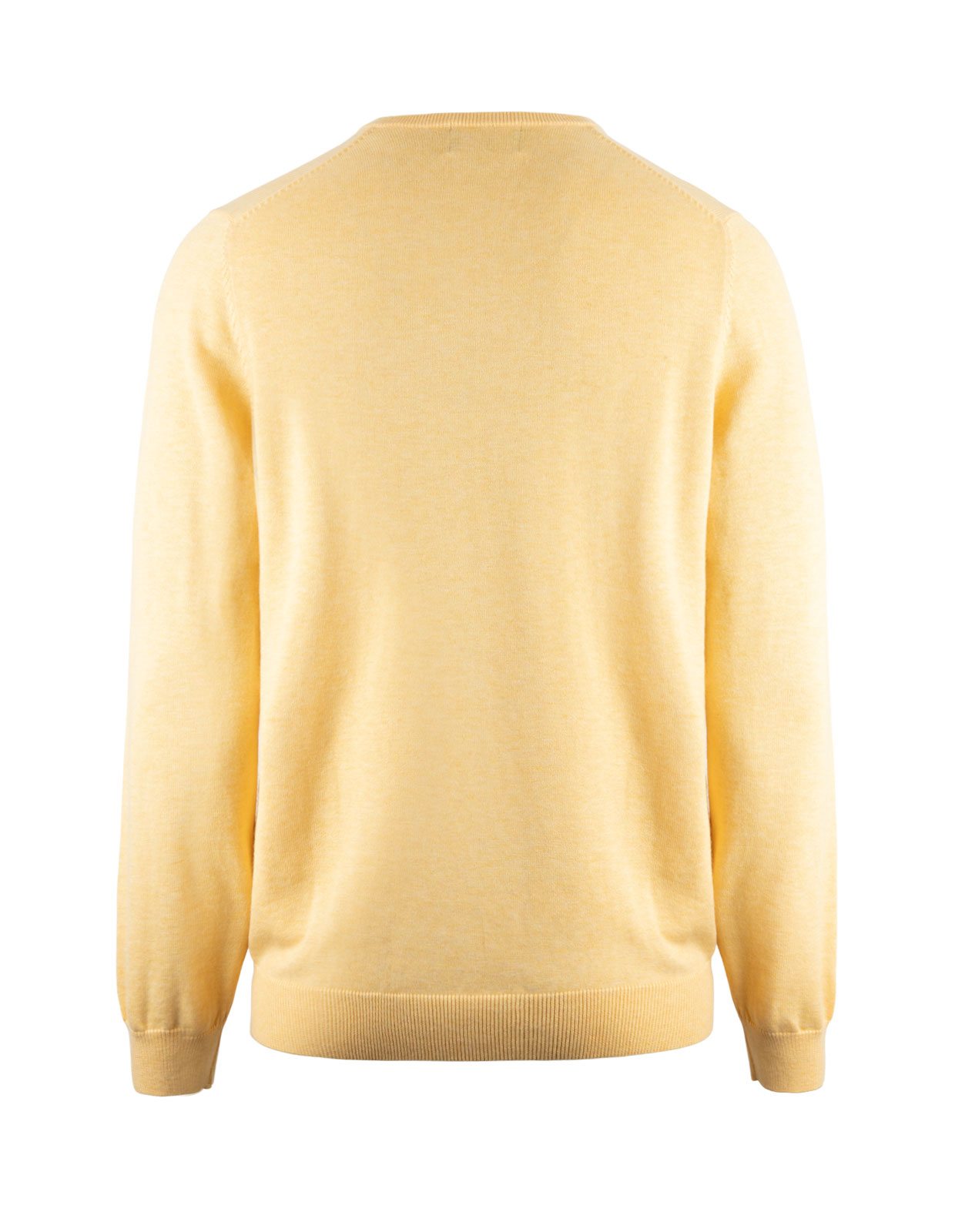 Rothwell Vee Neck Cotton Cashmere Solar Stl 54