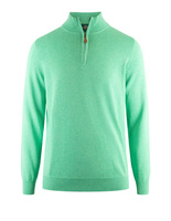 Selhurst Half Zip Cotton Cashmere Spearmint