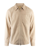 Lawson Suede Shirt Jacket Light Ivory Stl S