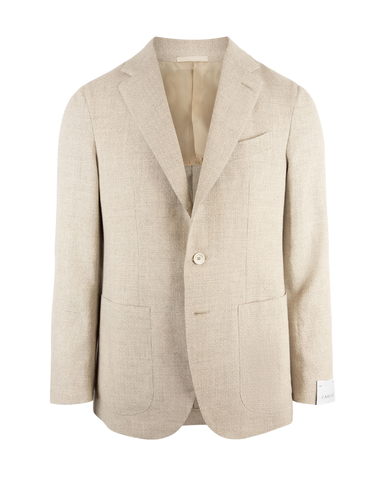 Tosca Jacket Cotton Linen Wool Light Sand