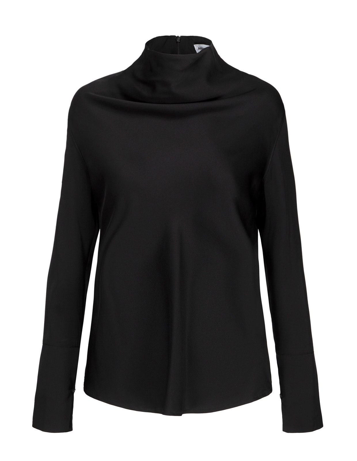 Ayumi Blus Siden Svart