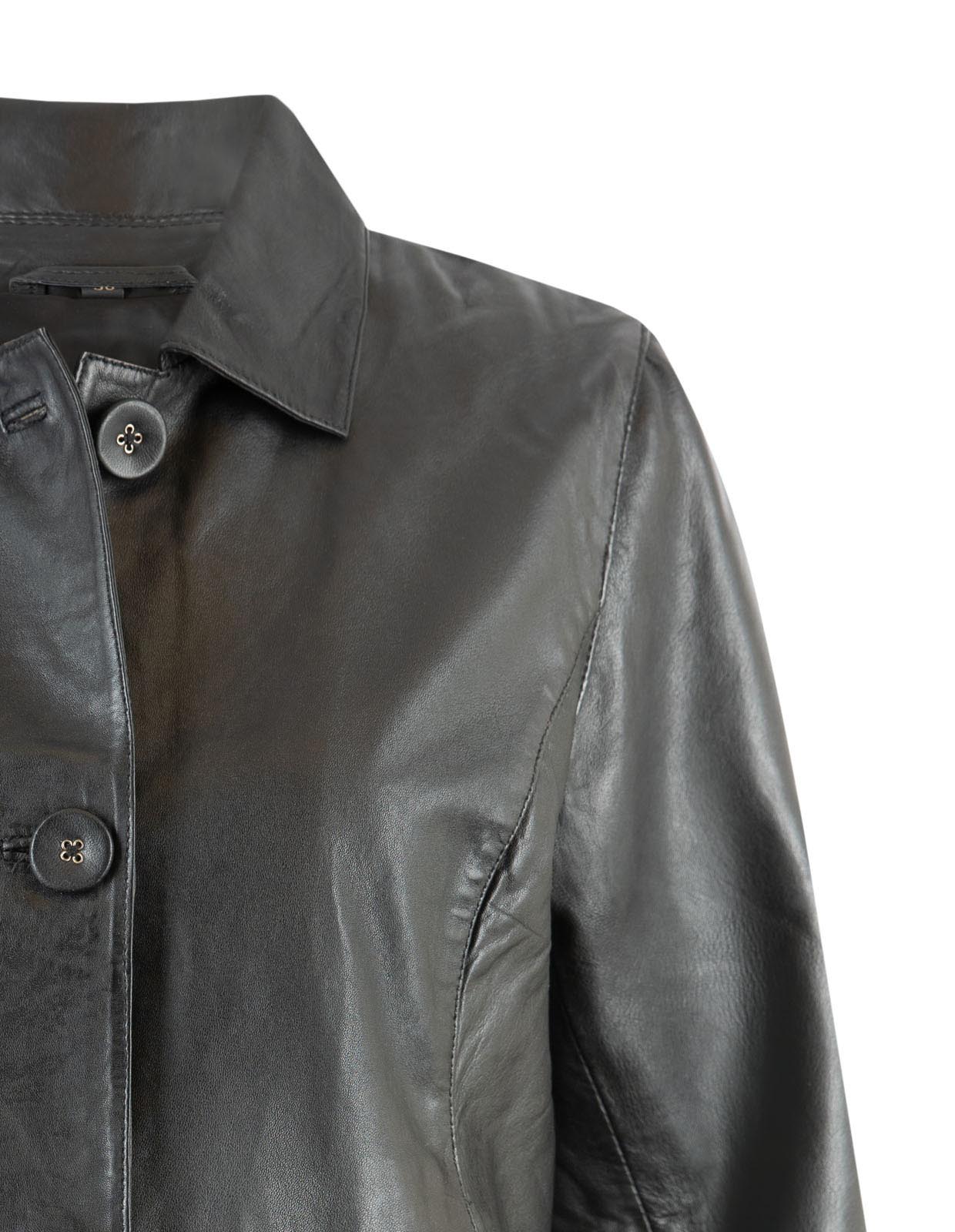 Thea Skinnjacka Svart