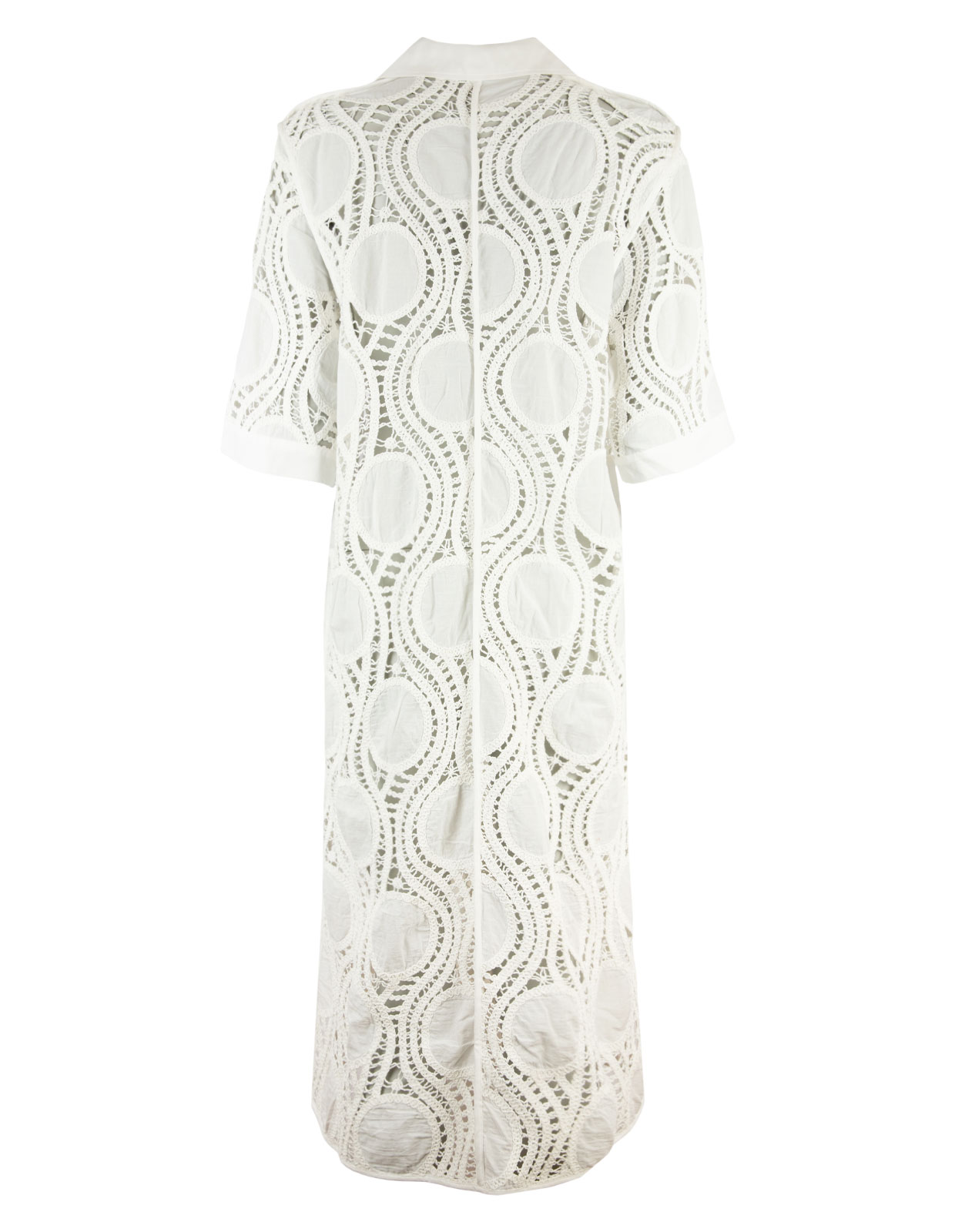 Lara Shirt Dress Crisp White