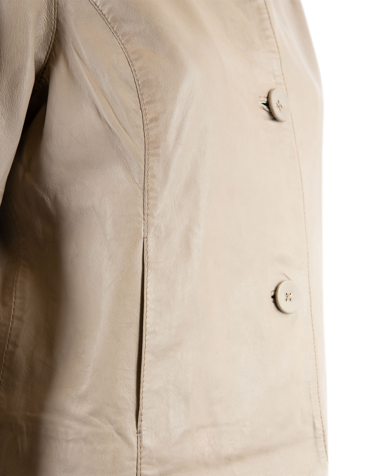 Thea Skinnjacka Beige 34