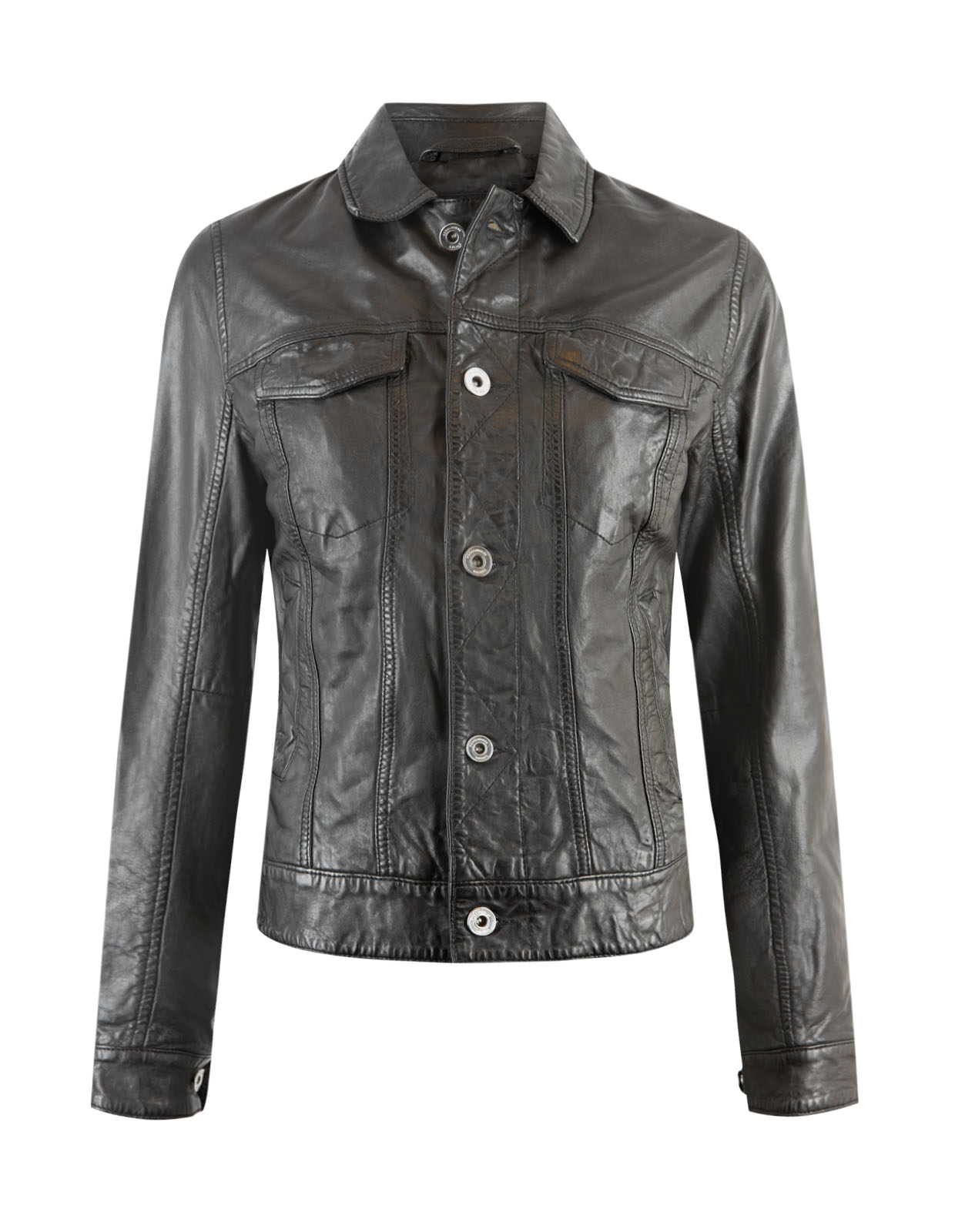 Joslyn Leather Jacket Black