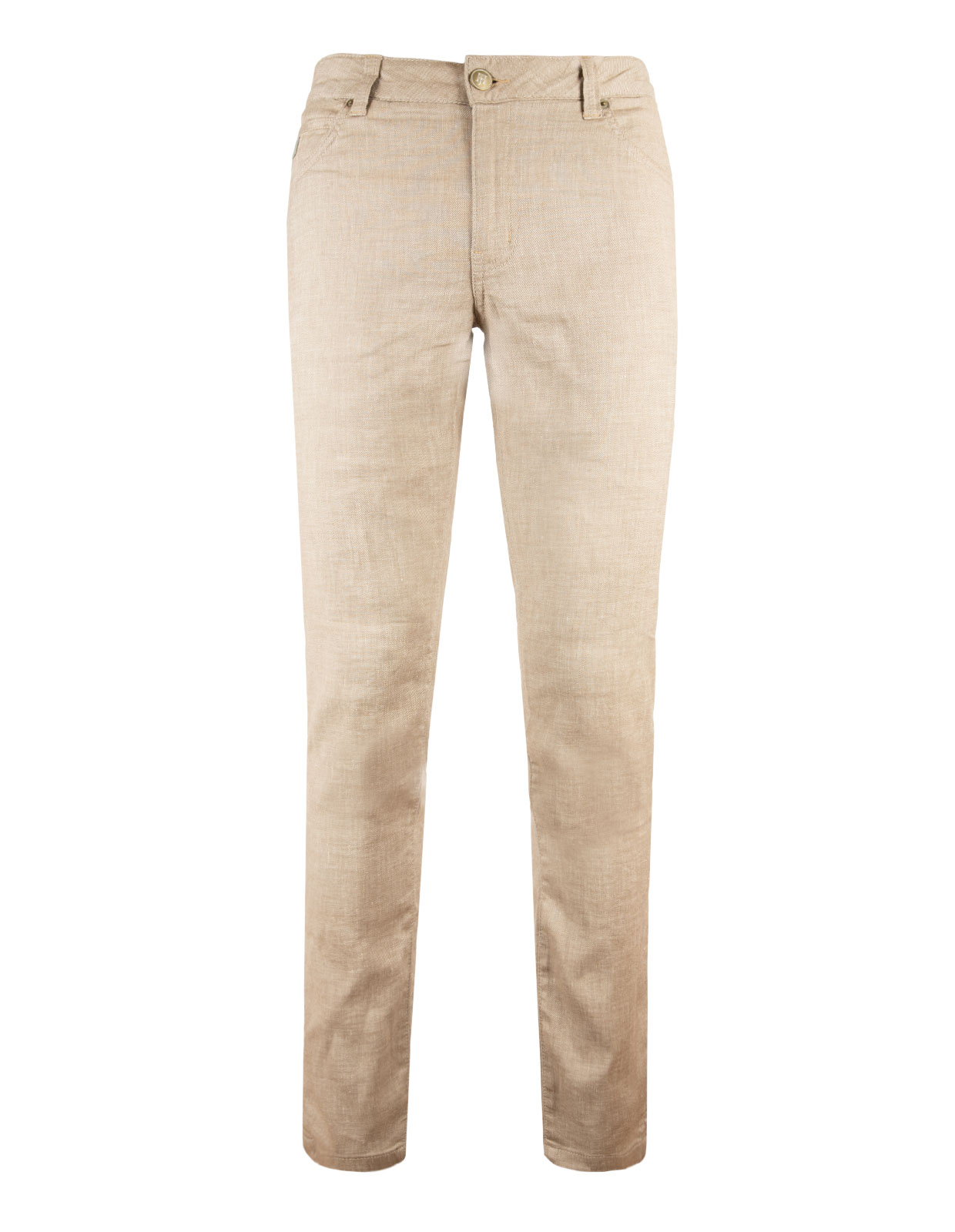 5Pkt Linen Trousers Beige