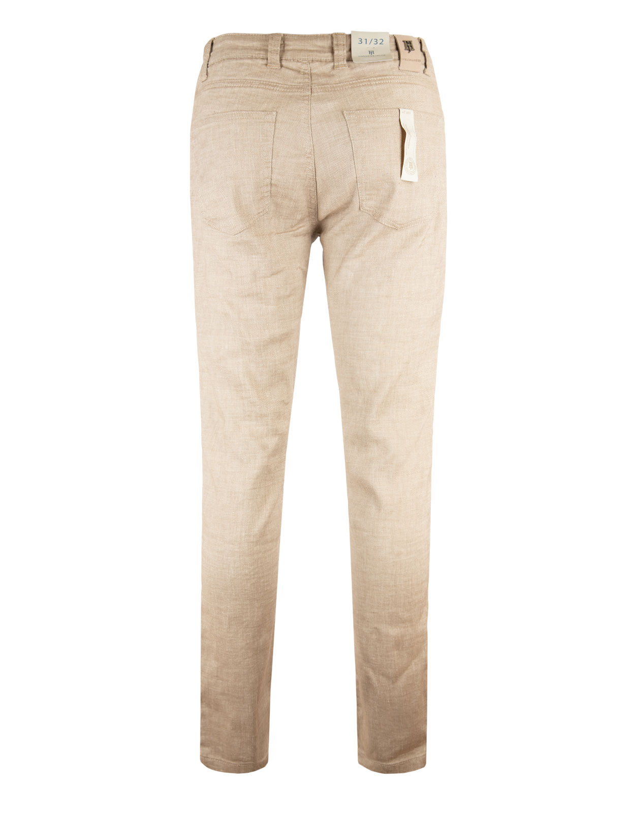 5Pkt Linen Trousers Beige
