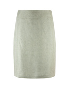 Sivan Skirt Linnen Green Stl 36