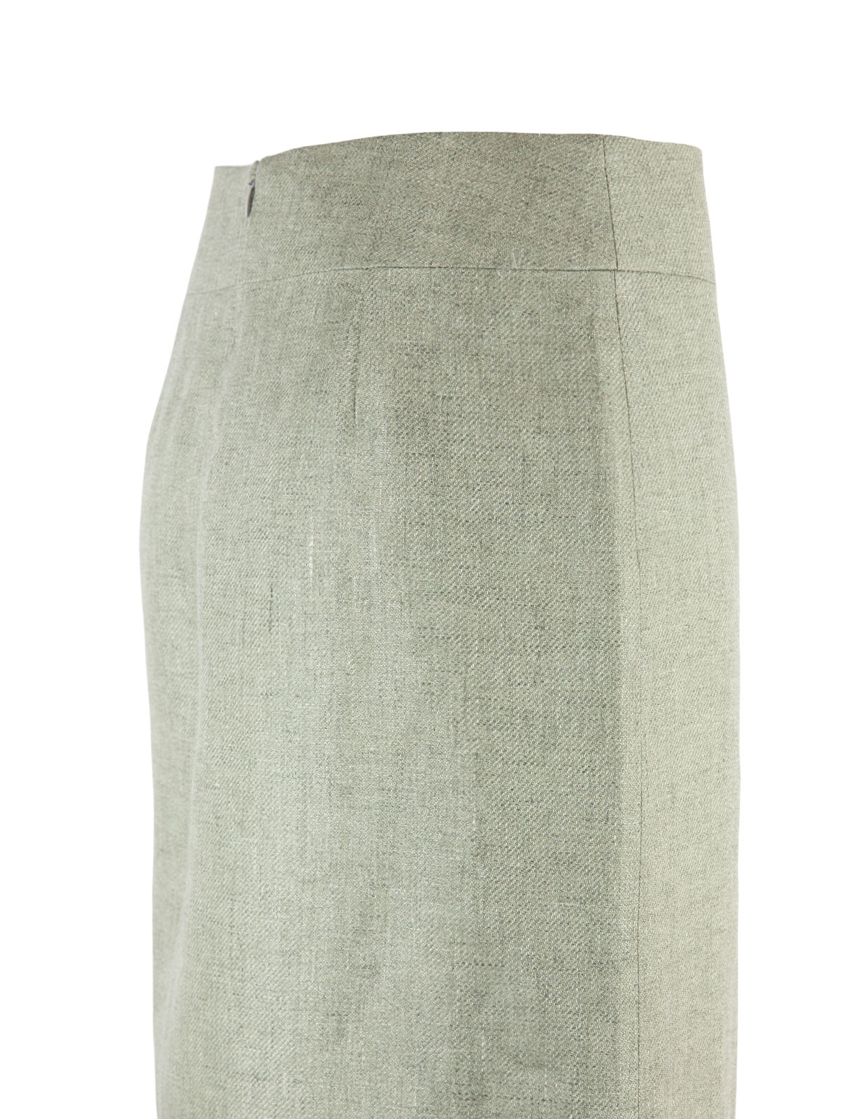 Sivan Skirt Linnen Green Stl 36