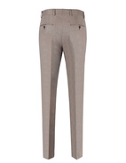 Enzo Slim Trousers Super 120 Flannel Beige