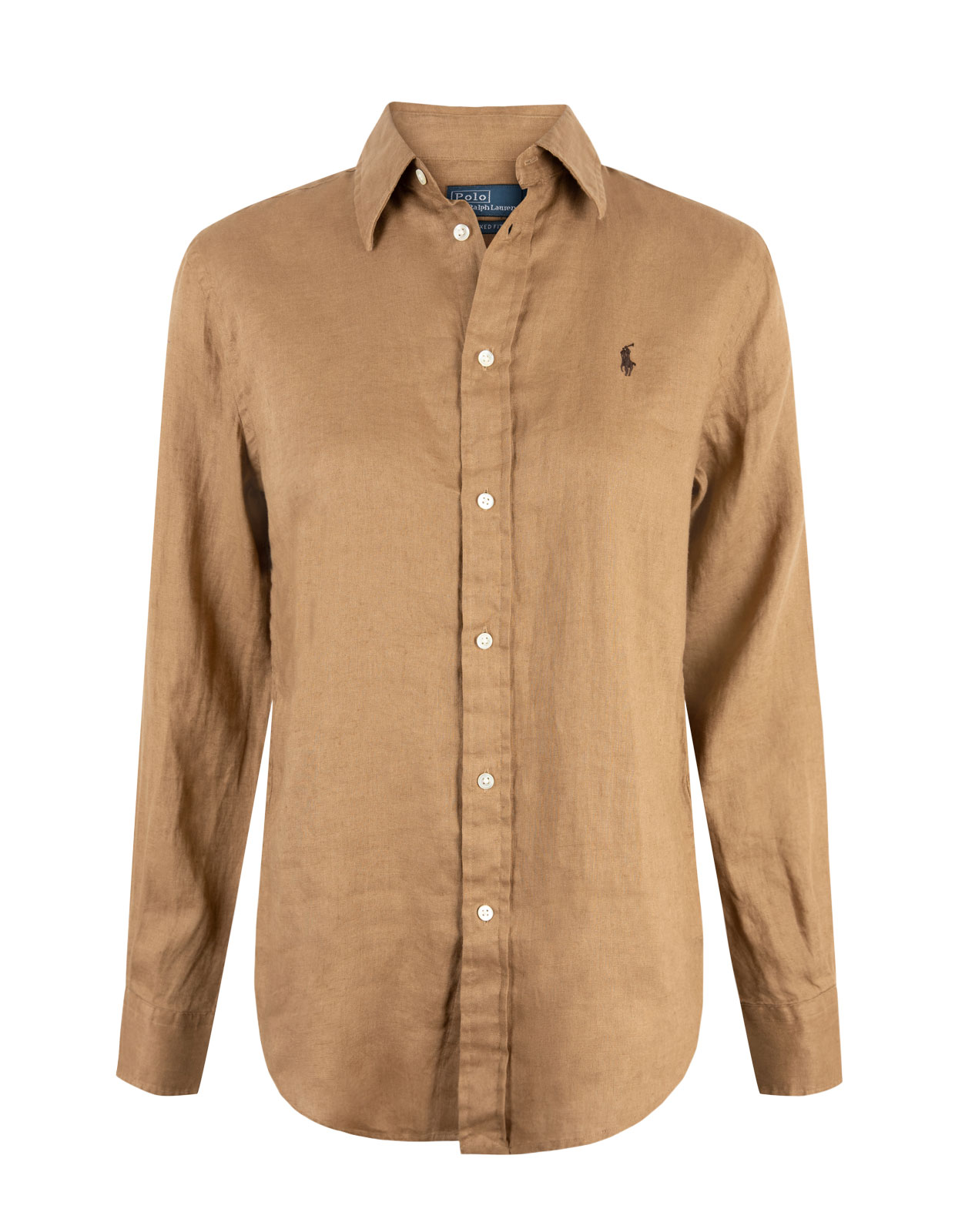 LS Linen Shirt Montana Khaki