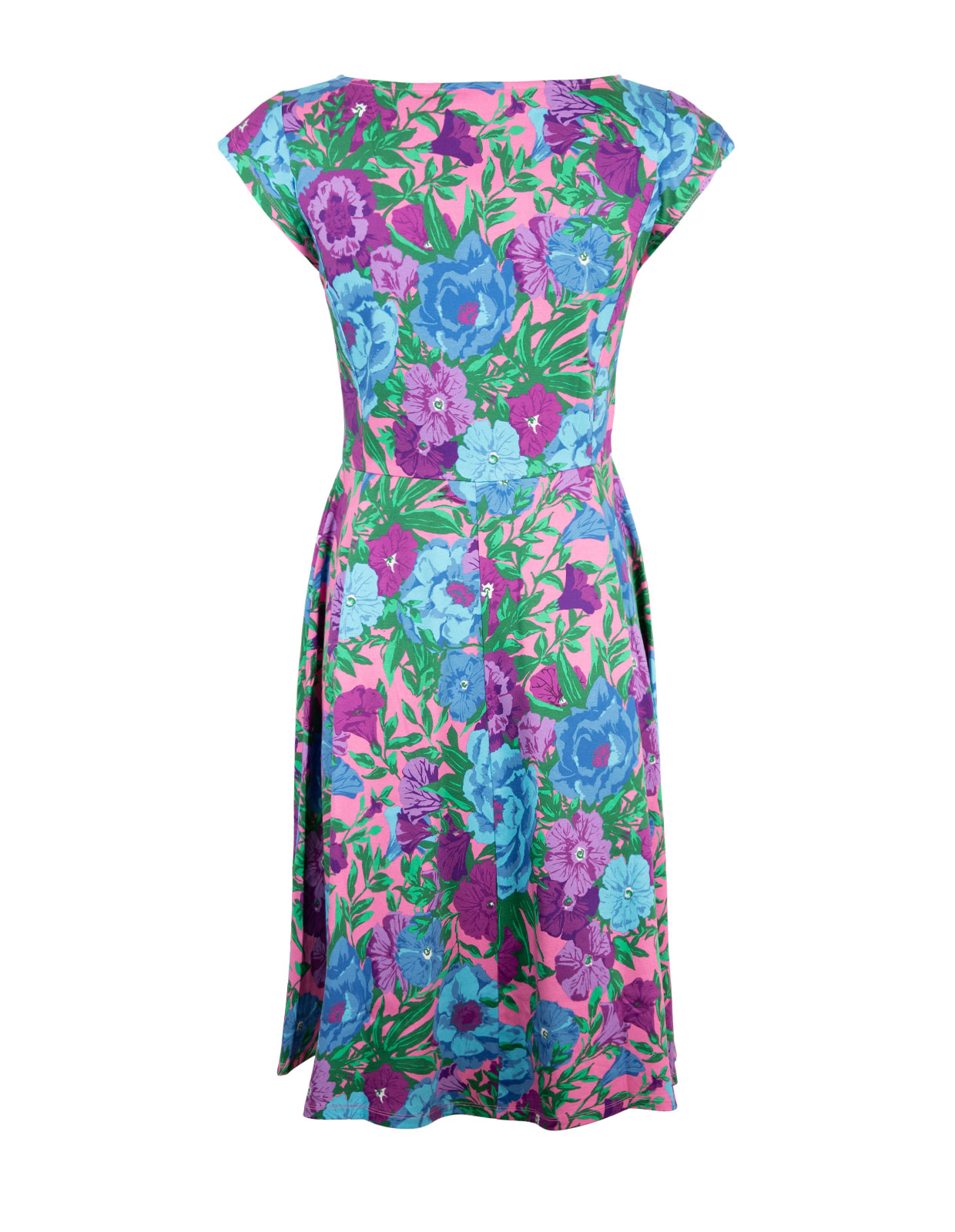 Jesone Jersey Dress Green Lilac