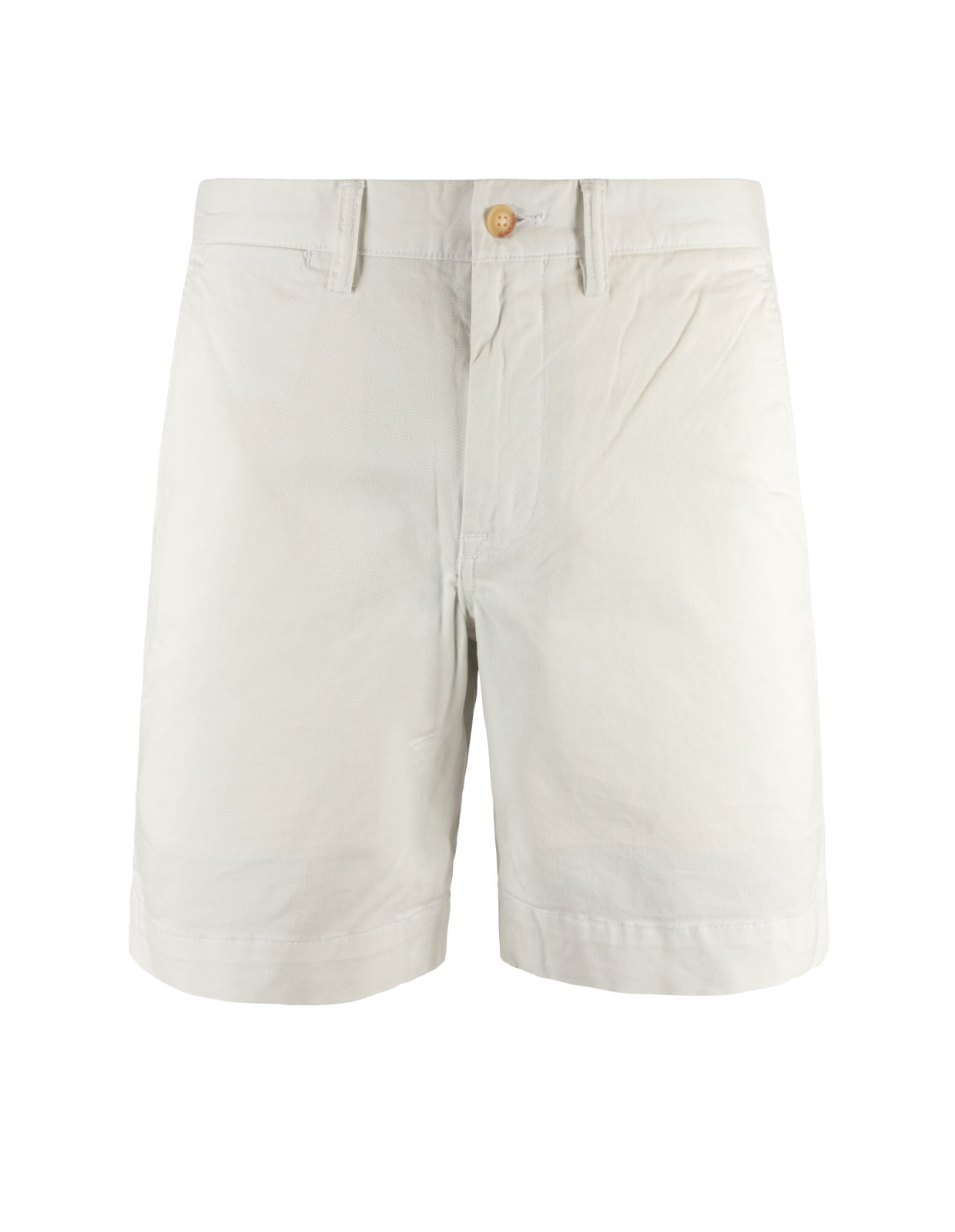 Bedford Flat Shorts Deckwash White