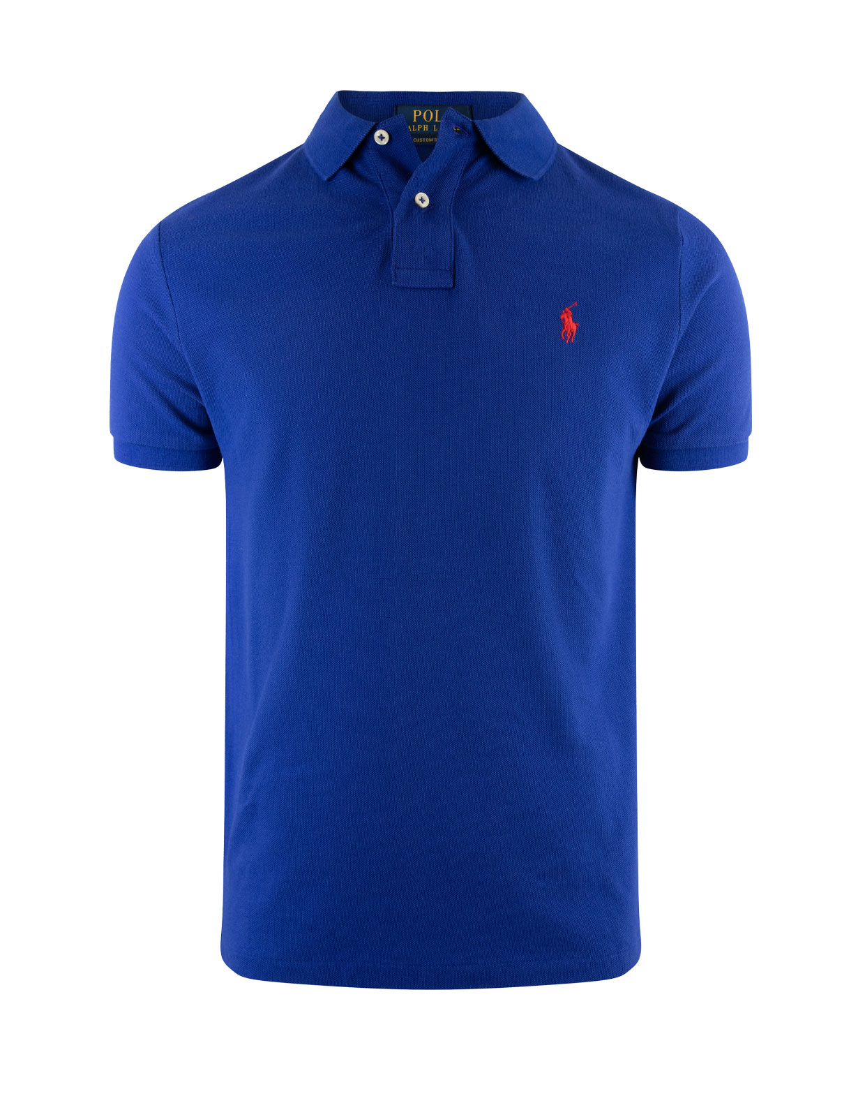 Custom Slim Fit Polo Piké Heritage Royal