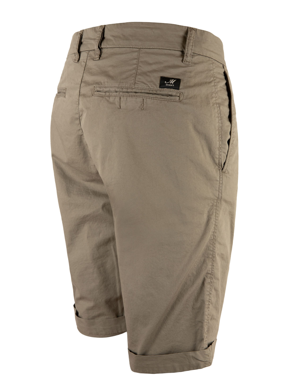 London Shorts Cotton Stretch Olive Stl 54