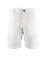 London Shorts Cotton Stretch White