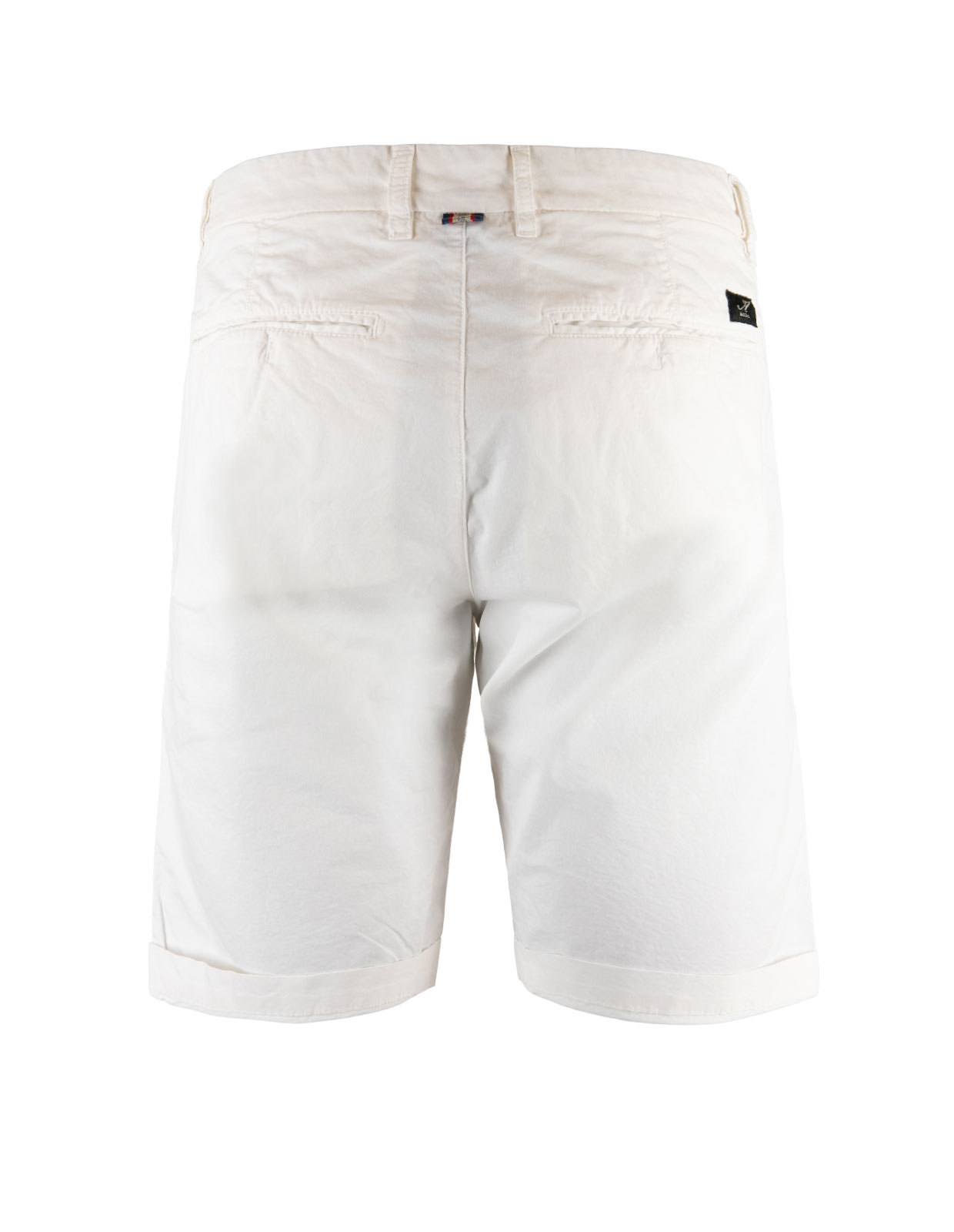 London Shorts Cotton Stretch White