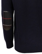 Holden Tröja Half Zip Lamull Navy Stl XXL