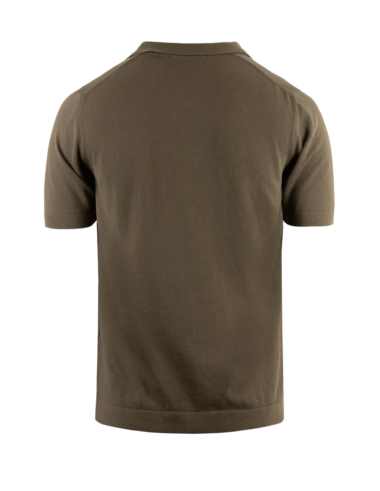 Knitted Resort Shirt Olive