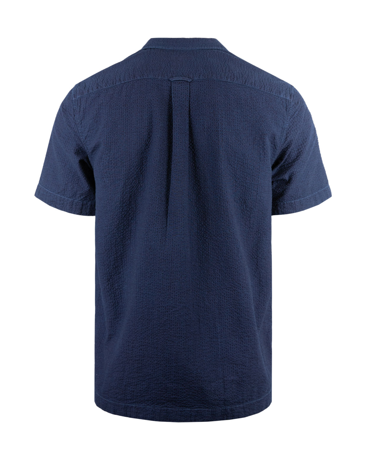 Seersucker Shirt Dark Indigo