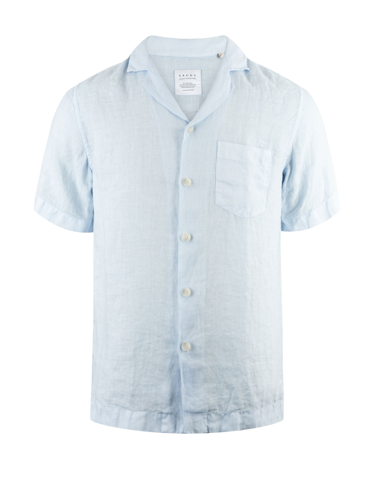 Linen Shirt Pale Blue