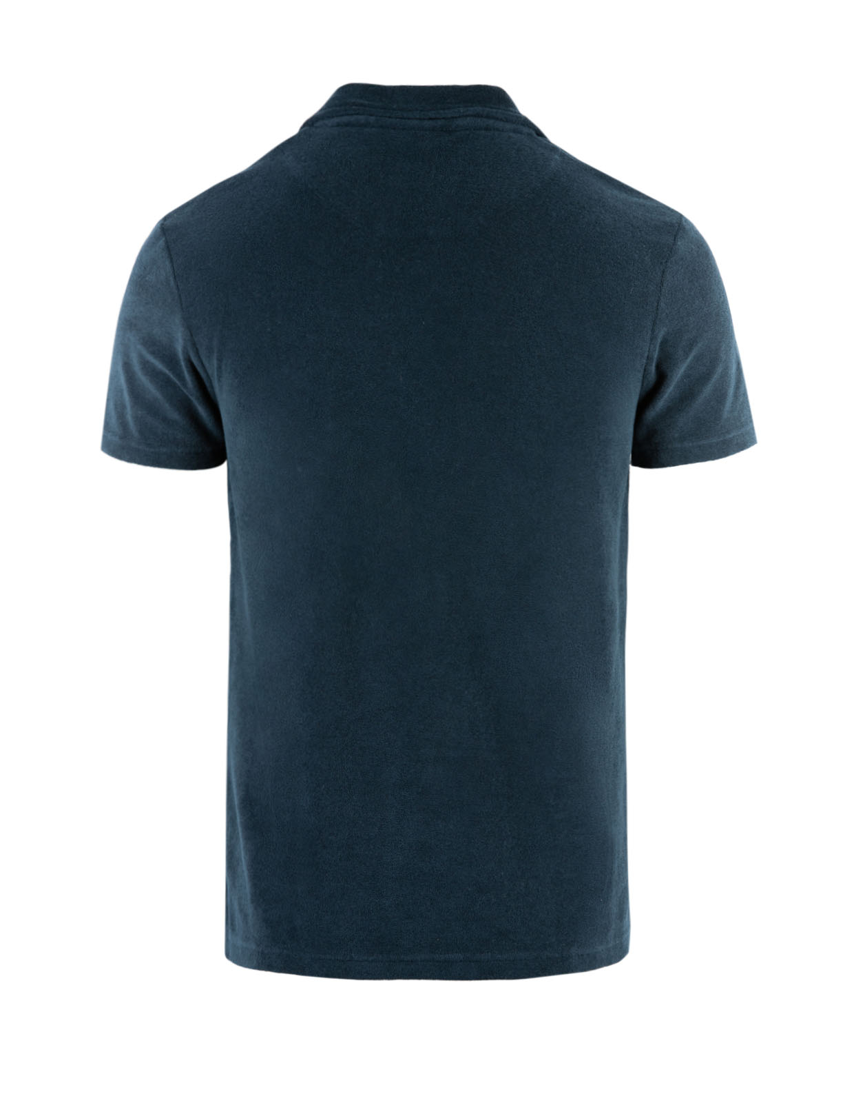 Alicudi Terry Polo Shirt Navy