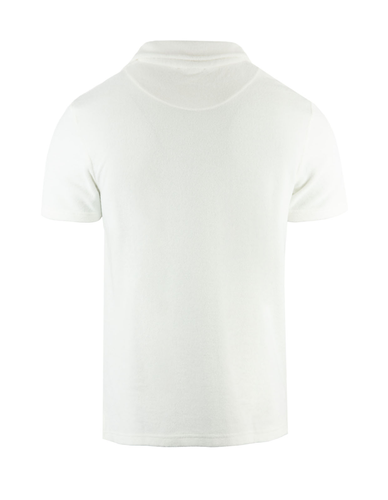 Alicudi Terry Polo Shirt Panna