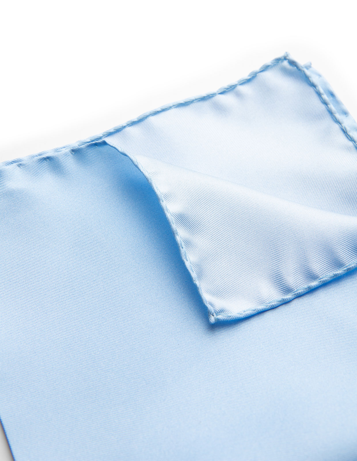 Pocket Square Silk Light Blue