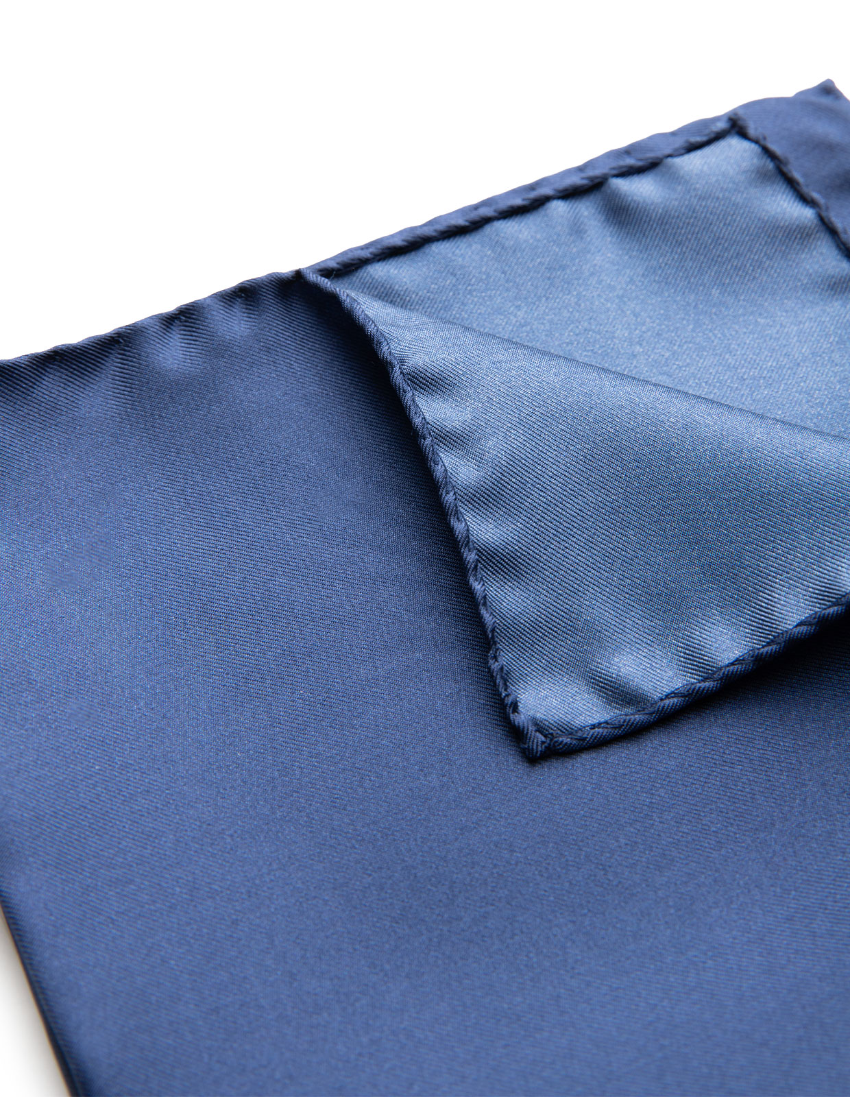 Pocket Square Silk Navy Blue