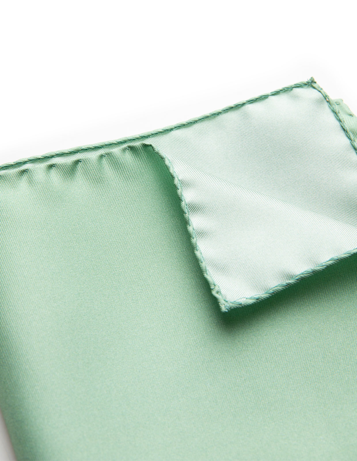 Pocket Square Silk Sage Green