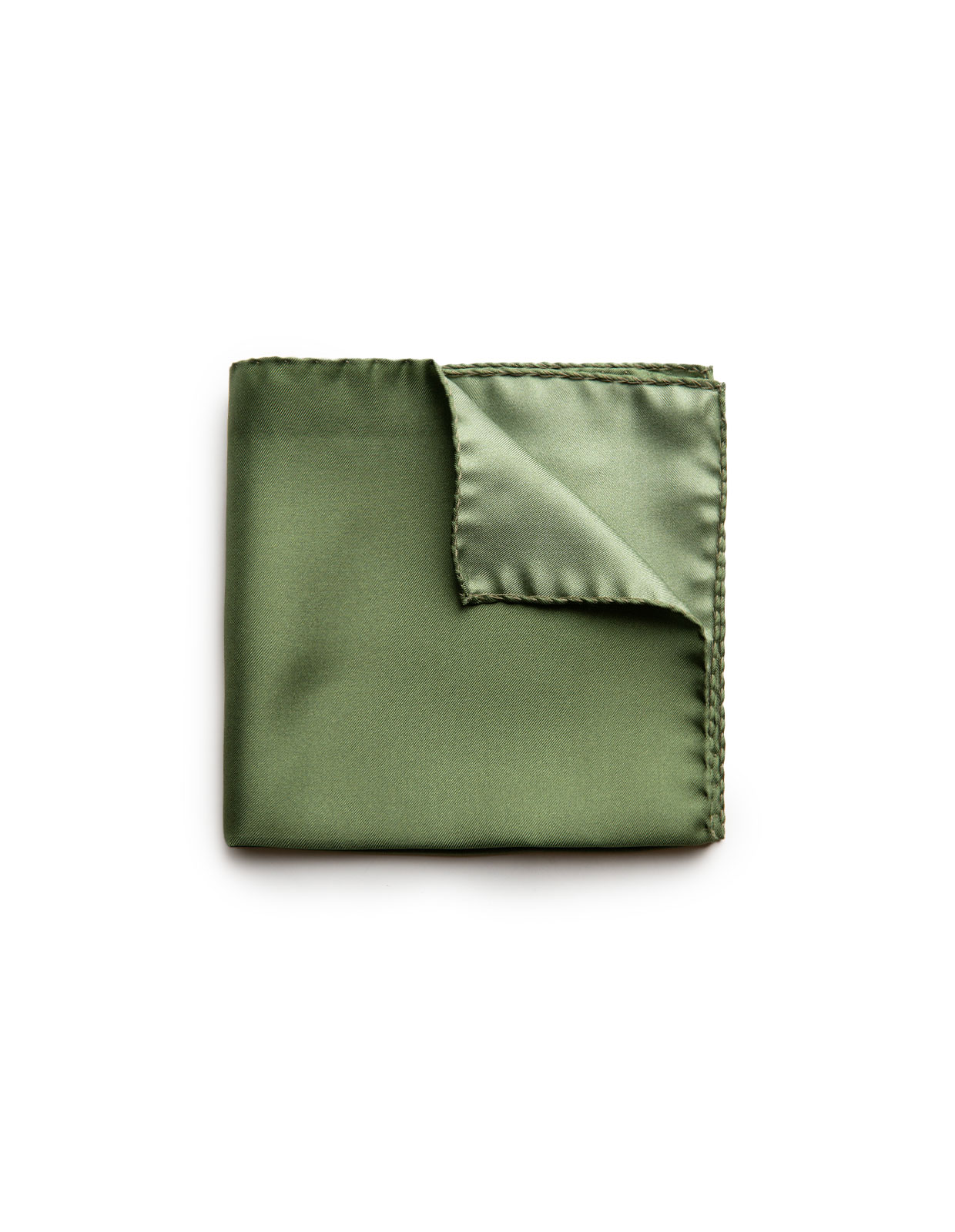 Pocket Square Silk Seaweed