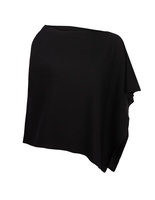 Paris Poncho Svart
