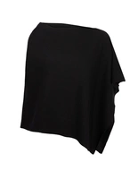 Paris Poncho Svart One Size